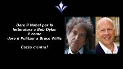 Il Nobel per la letteratura a Bob Dylan